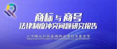 《商标与商号法律制度冲突问题研究报告》发布